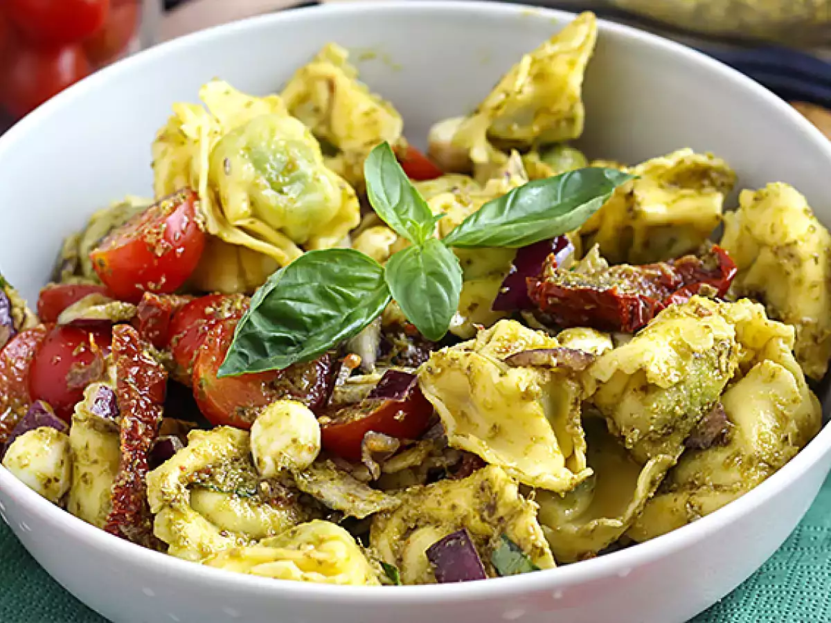 Tortellini dan salad pesto - foto 5