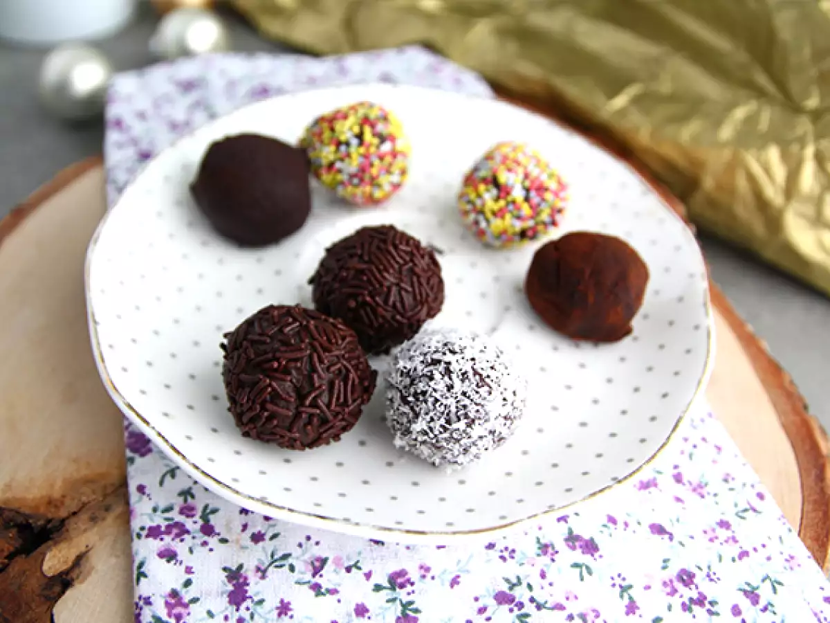 Truffle berlapis cokelat - foto 4