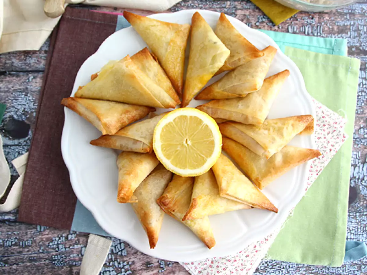 Tuna dan tomat samoussas - foto 2