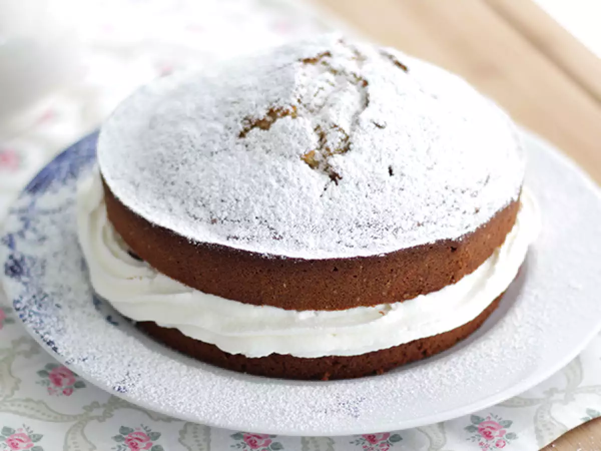 Victoria sponge cake super lembut - foto 2