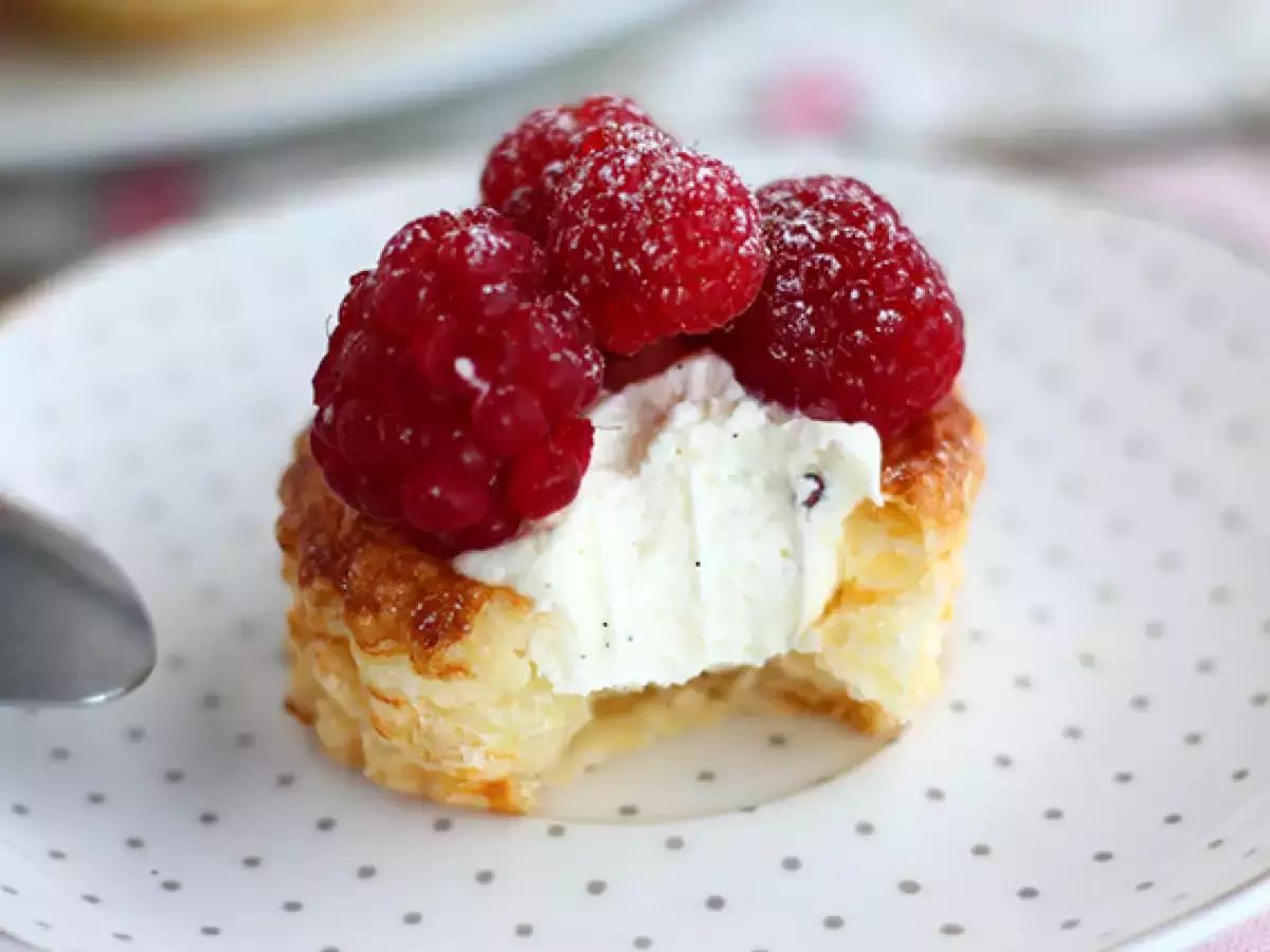 Vol-au-vent raspberi dan mascarpone - foto 4