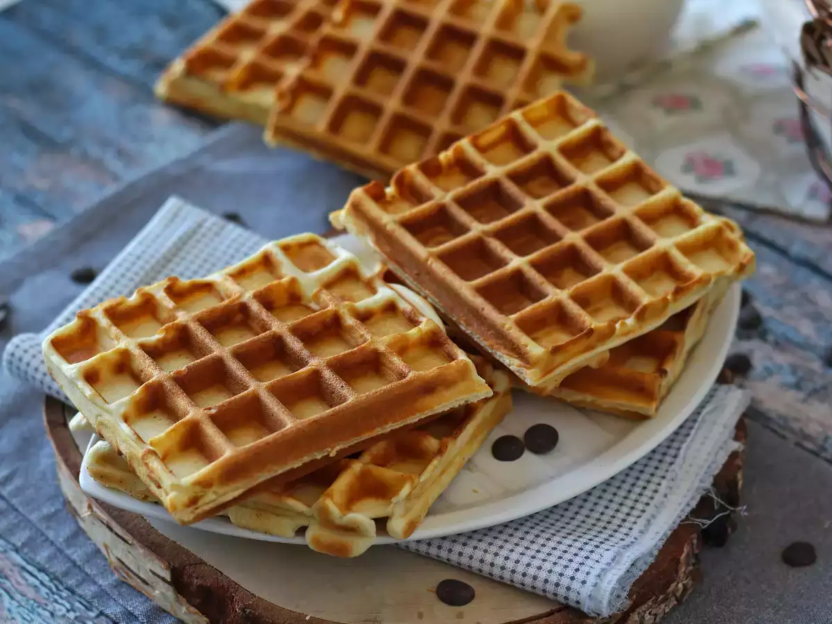 Wafel Tinggi Protein dengan Whey - foto 2