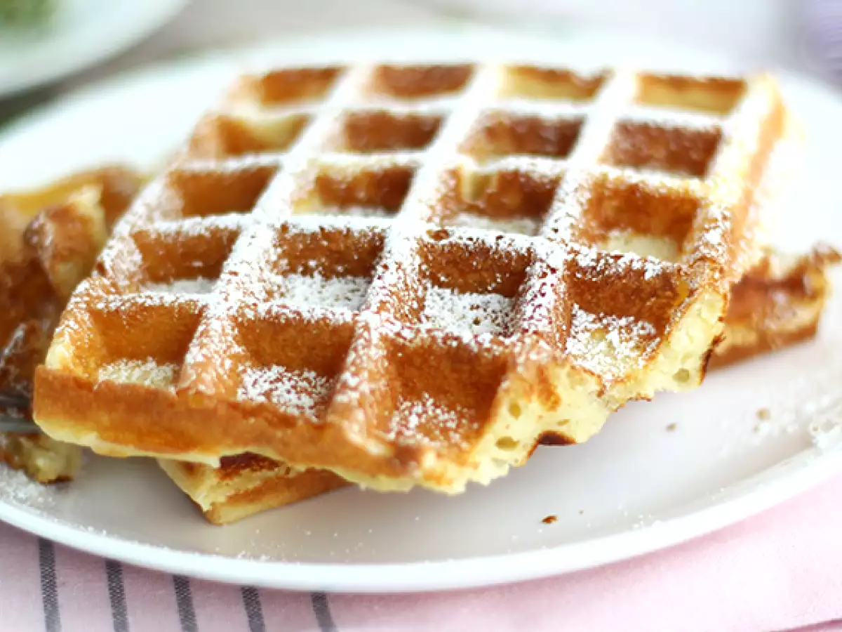 Wafel yang ringan dan renyah - foto 2