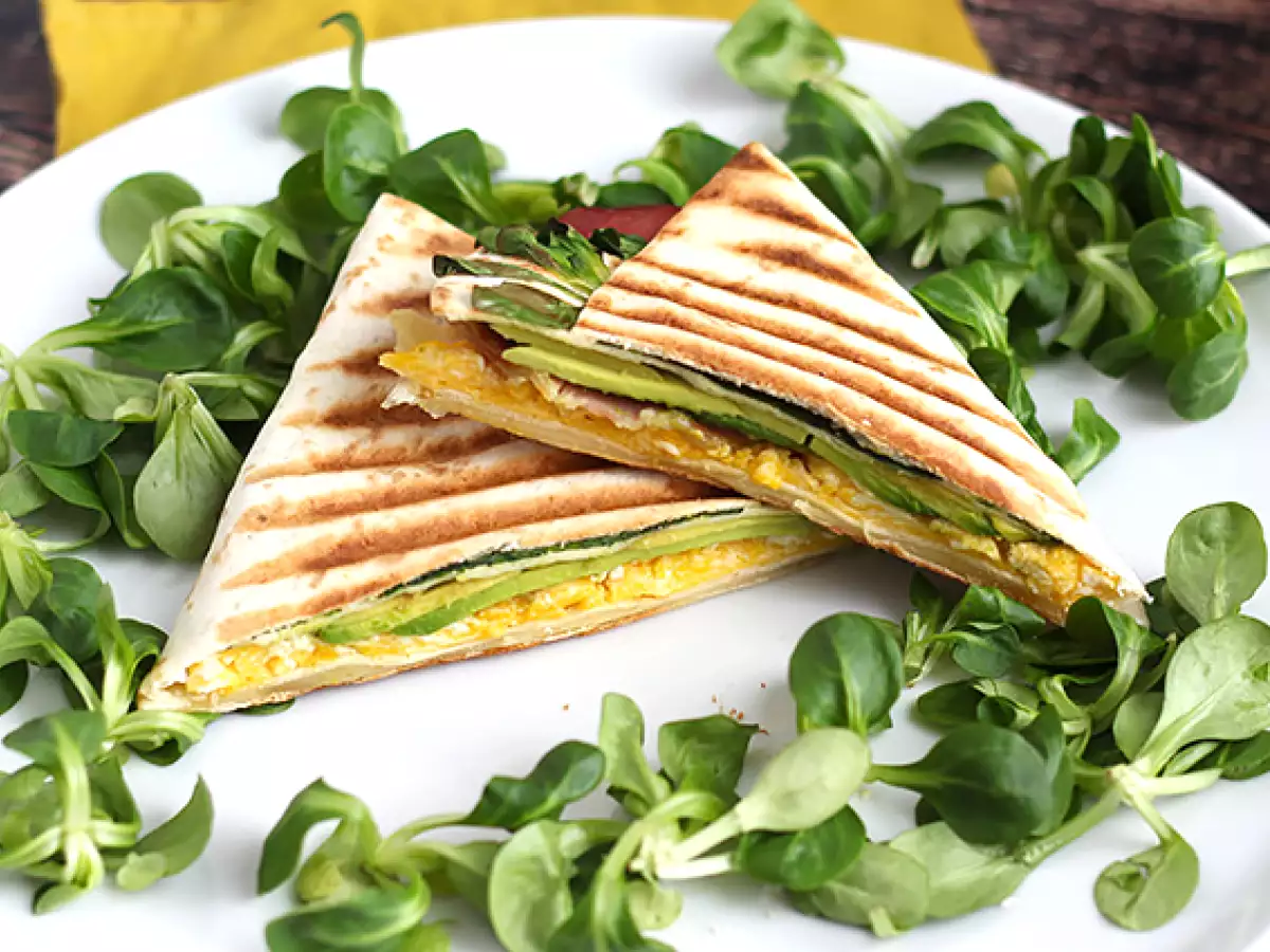 Wrap Tortilla Panggang ala Brunch – Tortilla Wrap Hack - foto 2