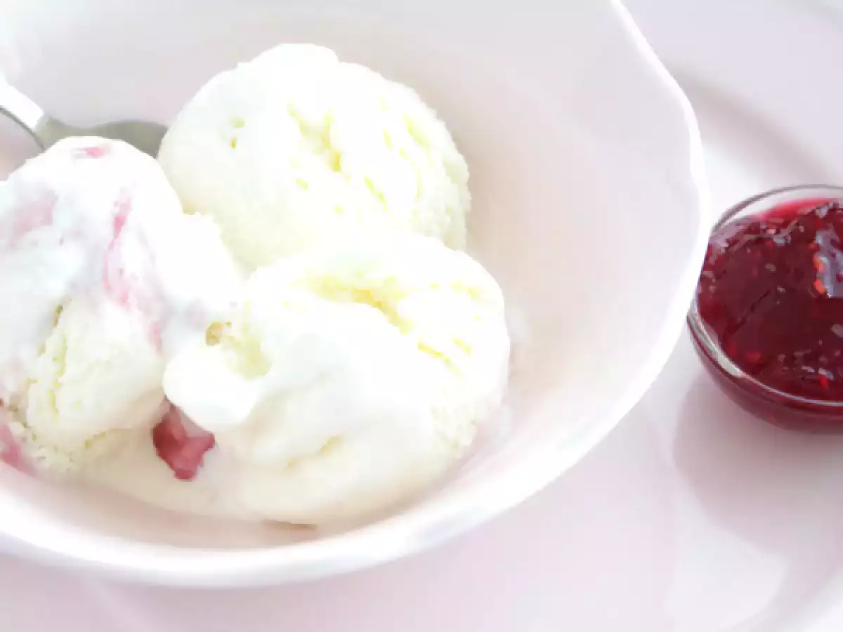 Yoghurt dan es krim raspberry - foto 2